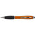 Branded Promotional PLASTIC TOUCH SCREEN BALL PEN with Rubber Stylus Tip in Orange Pen From Concept Incentives.