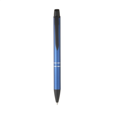 Branded Promotional ORBIT PEN in Blue Pen From Concept Incentives.