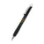 Branded Promotional SENATOR MATRIX CLEAR TRANSPARENT BALL PEN with Metal Tip in Black Pen From Concept Incentives.