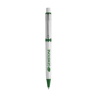 Branded Promotional STILOLINEA RAJA PEN in Green Pen From Concept Incentives.