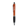 Branded Promotional ATHOS COLOUR TOUCH PEN in Orange Pen From Concept Incentives.