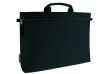 Branded Promotional NYLON DOCUMENT BAG in Black Bag From Concept Incentives.