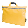 Branded Promotional NYLON DOCUMENT BAG in Yellow Bag From Concept Incentives.