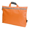 Branded Promotional NYLON DOCUMENT BAG in Orange Bag From Concept Incentives.