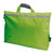 Branded Promotional NYLON DOCUMENT BAG in Green Bag From Concept Incentives.