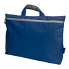 Branded Promotional NYLON DOCUMENT BAG in Navy Blue Bag From Concept Incentives.