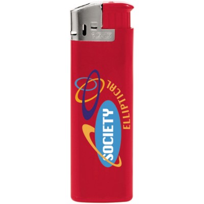 Branded Promotional BIC¬Æ J38 SILVER CHROME HOOD LIGHTER Lighter From Concept Incentives.