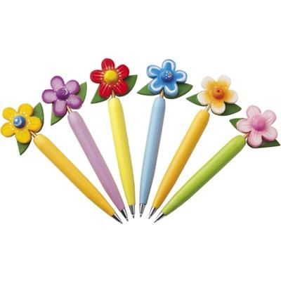 Branded Promotional FLOWER BALL PEN Pen From Concept Incentives.