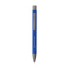 Branded Promotional BRADY SOFT TOUCH PEN in Blue Pen From Concept Incentives.