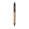 Branded Promotional CORK ECO WRITE PEN in Black Pen From Concept Incentives.