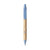 Branded Promotional BAMBOO WHEAT PEN WHEAT STRAW BALL PEN PEN in Light Blue Pen From Concept Incentives.