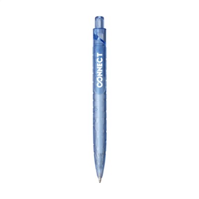 Branded Promotional BOTTLEWISE RPET PEN in Blue Pen From Concept Incentives.
