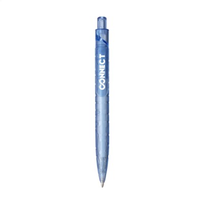 Branded Promotional BOTTLEWISE RPET PEN in Blue Pen From Concept Incentives.