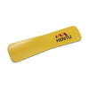 Branded Promotional SHOE ASSIST SHOEHORN in Yellow Shoe Horn From Concept Incentives.