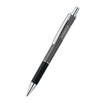 Branded Promotional SENATOR STAR TEC ALUMINIUM METAL BALL PEN in Anthracite Grey Pen From Concept Incentives.