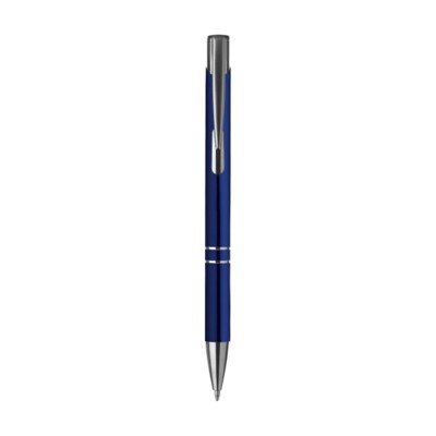 Branded Promotional EBONY MATTE PEN in Blue Pen From Concept Incentives.