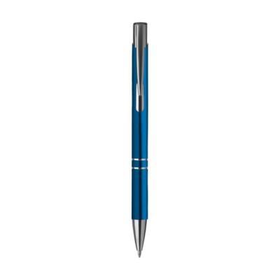 Branded Promotional EBONY MATTE PEN in Light Blue Pen From Concept Incentives.