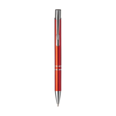 Branded Promotional EBONY MATTE PEN in Orange Pen From Concept Incentives.