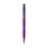 Branded Promotional EBONY MATTE PEN in Purple Pen From Concept Incentives.