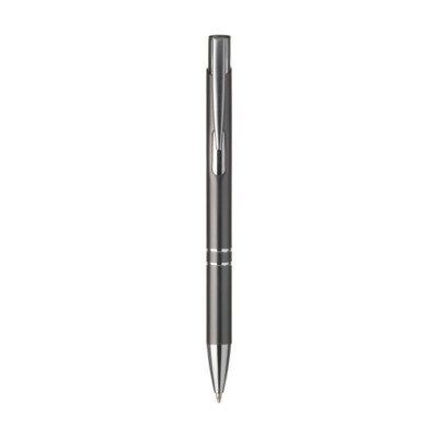 Branded Promotional EBONY MATTE PEN in Anthracite Pen From Concept Incentives.