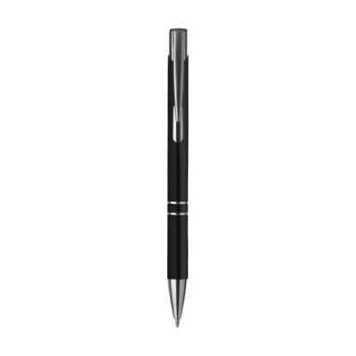 Branded Promotional EBONY MATTE PEN in Black Pen From Concept Incentives.