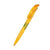 Branded Promotional SENATOR CHALLENGER CLEAR TRANSPARENT PLASTIC BALL PEN with Soft Grip in Honey Yellow Pen From Concept Incentives.