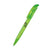 Branded Promotional SENATOR CHALLENGER CLEAR TRANSPARENT PLASTIC BALL PEN with Soft Grip in Pale Green Pen From Concept Incentives.