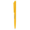 Branded Promotional SENATOR DART POLISHED PLASTIC BALL PEN in Honey Yellow Pen From Concept Incentives.