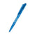 Branded Promotional SENATOR DART CLEAR TRANSPARENT PLASTIC BALL PEN in Full Blue Pen From Concept Incentives.