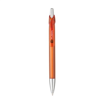 Branded Promotional CROCKET PEN in Red Pen From Concept Incentives.