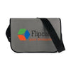 Branded Promotional POSTMAN SHOULDER BAG in Grey Bag From Concept Incentives.