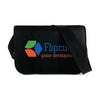 Branded Promotional POSTMAN SHOULDER BAG in Black Bag From Concept Incentives.