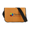 Branded Promotional POSTMANBAG SHOULDER BAG in Orange Bag From Concept Incentives.