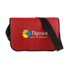Branded Promotional POSTMANBAG SHOULDER BAG in Red Bag From Concept Incentives.