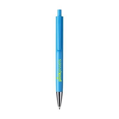 Branded Promotional TIVOLI PEN in Light Blue Pen From Concept Incentives.