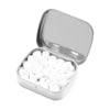 Branded Promotional TINBOX PEPPERMINTS in White Mints From Concept Incentives.