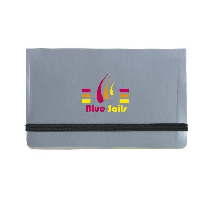 Branded Promotional NOTE PAD NOTE BOOK in Grey Note Pad From Concept Incentives.