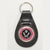 Branded Promotional PEAR SHAPE KEYRING with Superdome Keyring From Concept Incentives.