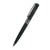 Branded Promotional SENATOR IMAGE BLACK SILVER CHROME & SOFT LACQUER METAL BALL PEN Pen From Concept Incentives.