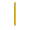 Branded Promotional STILOLINEA RAJA SILVER CHROME PEN in Yellow Pen From Concept Incentives.