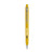 Branded Promotional STILOLINEA RAJA SILVER CHROME PEN in Yellow Pen From Concept Incentives.