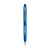 Branded Promotional STILOLINEA RAJA SILVER CHROME PEN in Light Blue Pen From Concept Incentives.