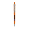 Branded Promotional STILOLINEA RAJA SILVER CHROME PEN in Orange Pen From Concept Incentives.