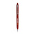 Branded Promotional STILOLINEA RAJA SILVER CHROME PEN in Red Pen From Concept Incentives.