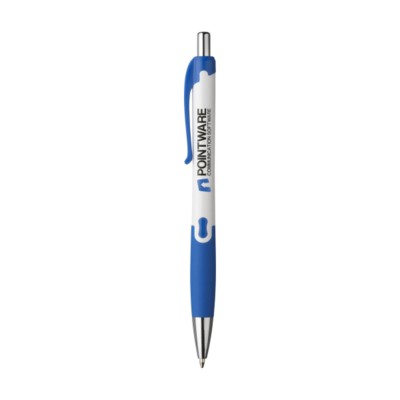 Branded Promotional ALLEGRO PEN in Dark Blue Pen From Concept Incentives.