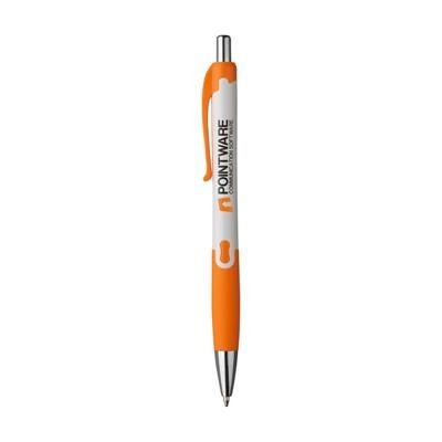 Branded Promotional ALLEGRO PEN in Orange Pen From Concept Incentives.