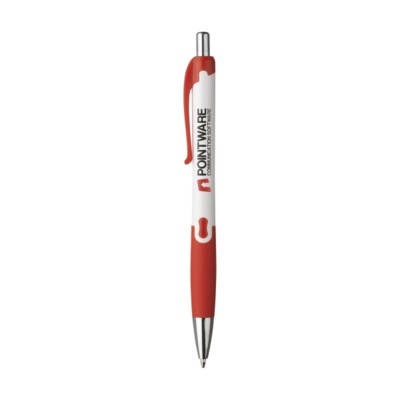 Branded Promotional ALLEGRO PEN in Red Pen From Concept Incentives.