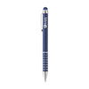 Branded Promotional LUGANO TOUCH PEN in Blue Pen From Concept Incentives.