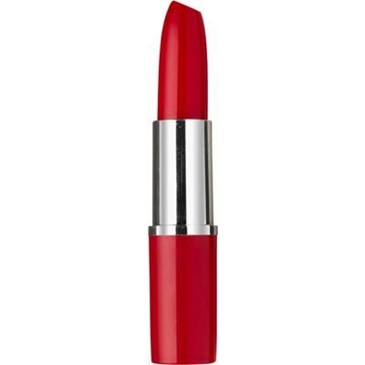 Branded Promotional LIPSTICK BALL PEN in Red Pen From Concept Incentives.