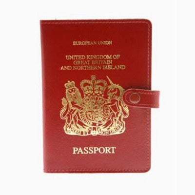 Branded Promotional PASSPORT WALLET with Stud Fastener, Ticket & Document Pockets Passport Holder Wallet From Concept Incentives.